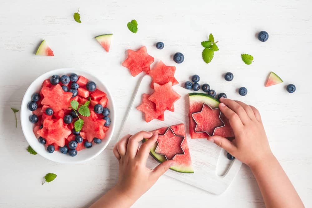 Meriendas saludables para niños divertidas