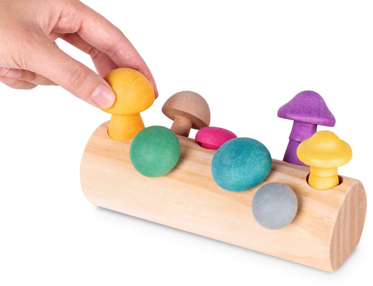 estimulación visual en bebés con juegos de encaje