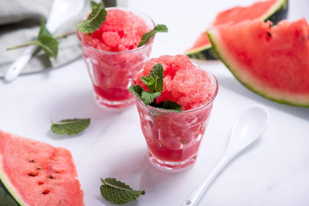 helados caseros sorbete sandia