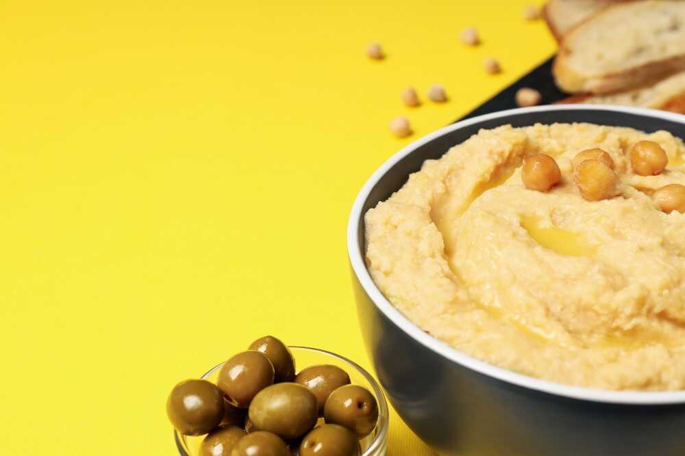 Comidas para picnic fáciles hummus