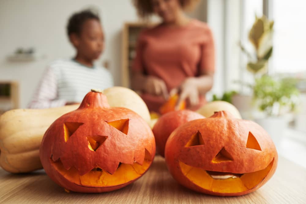 manualidades de Halloween con calabazas