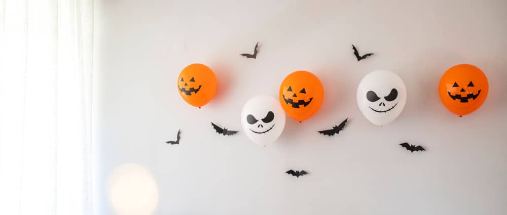 manualidades de Halloween con globos